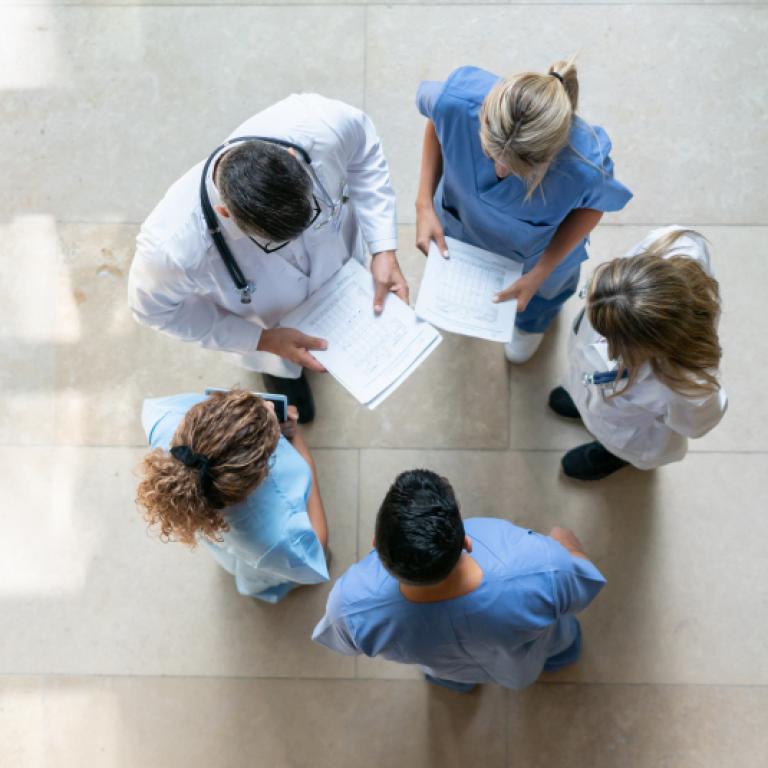 Group of doctors